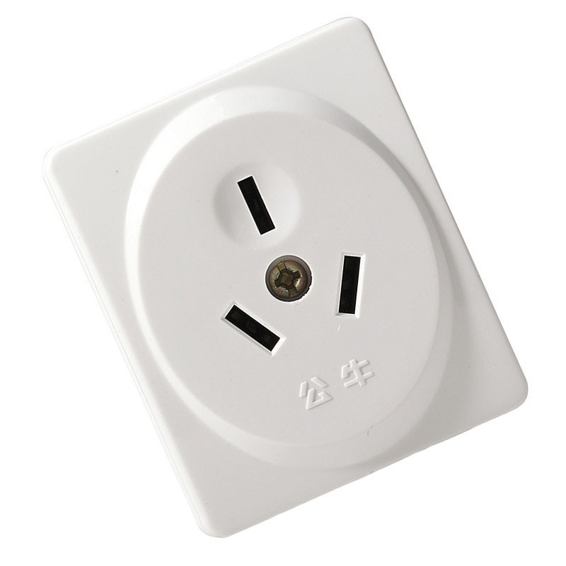 公牛bull10a明装插座3孔电源插座gnz2