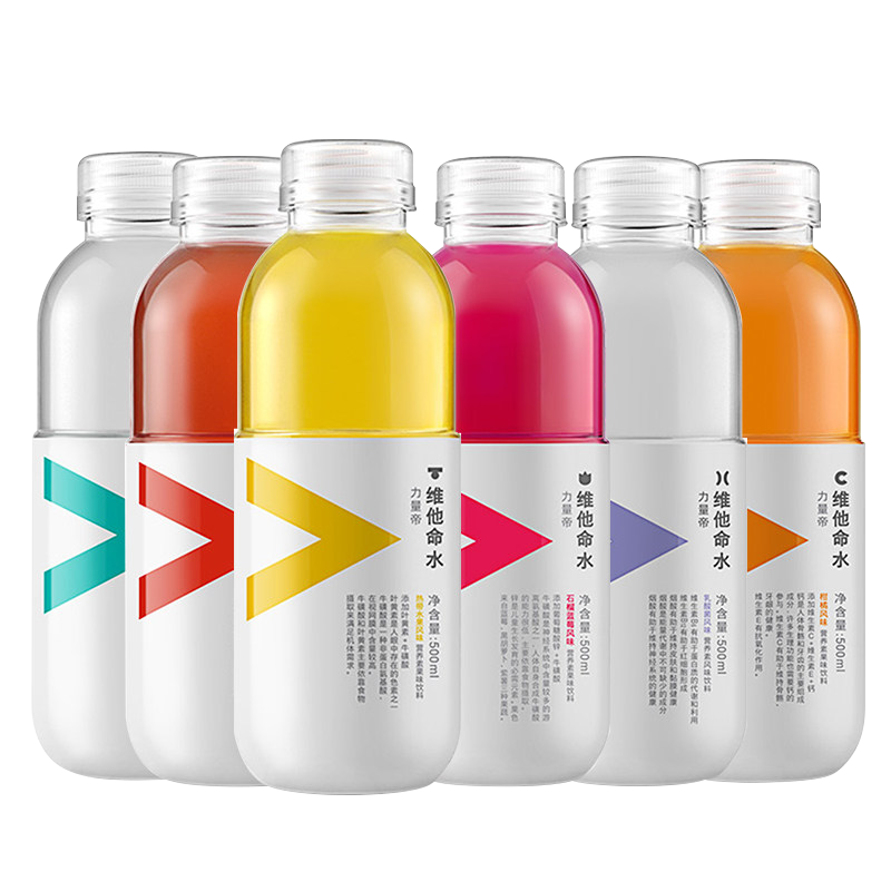 农夫山泉维他命水力量帝维生素饮料整箱热带500ml瓶24