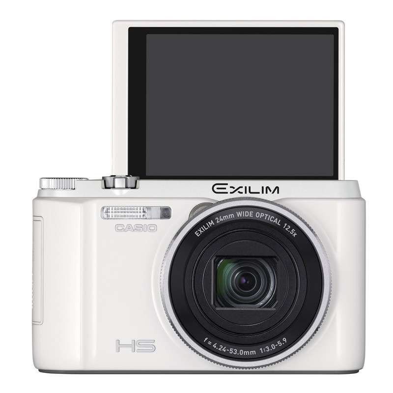 卡西欧zr1500高清数码相机美颜相机11月活动送原装相机包1个白色1610