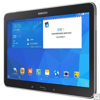samsung 三星 galaxy tab4 t531 10.1英寸 白色 3g版 平板电脑 四核1.