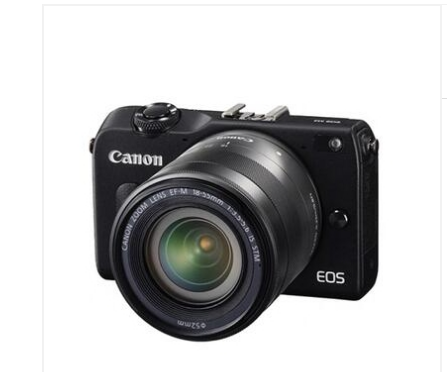 佳能eos m2 微单相机 双头套机 黑色