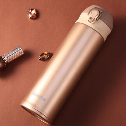 施密特simita不锈钢真空弹扣保温杯