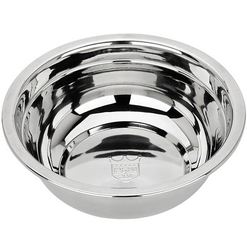 宜洁yekee26cm加厚不锈钢盆打蛋盆大汤盆和面盆调料盆菜盆多用盆