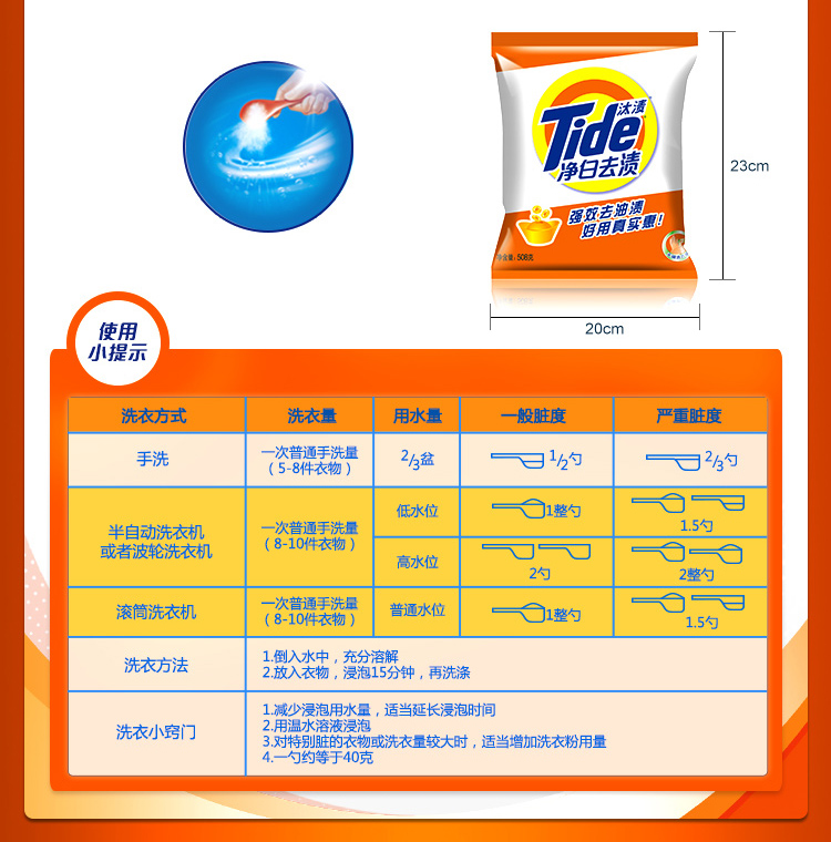 1.36kg汰渍净白去渍洗衣粉(净白