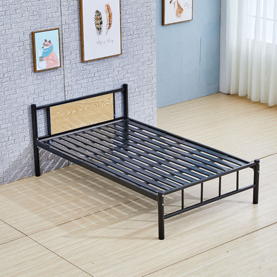 天坛家具122m铁板单人床