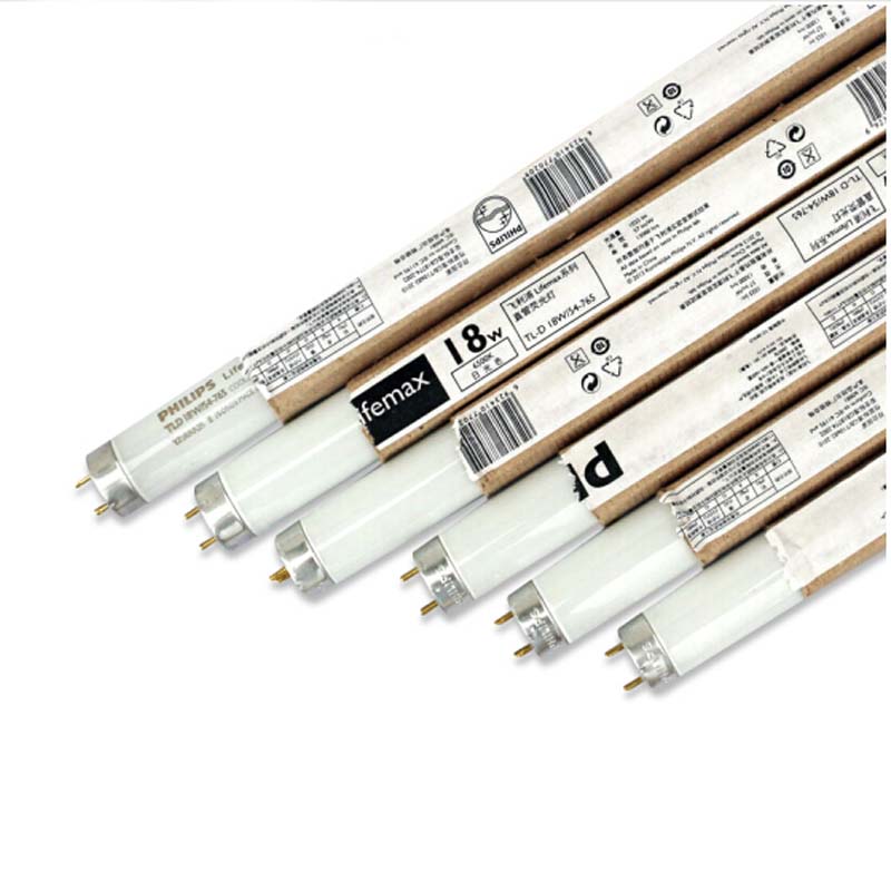 飞利浦t8灯管 t5日光灯管格栅灯荧光灯管普通型三基色插拔管镇流器 t8