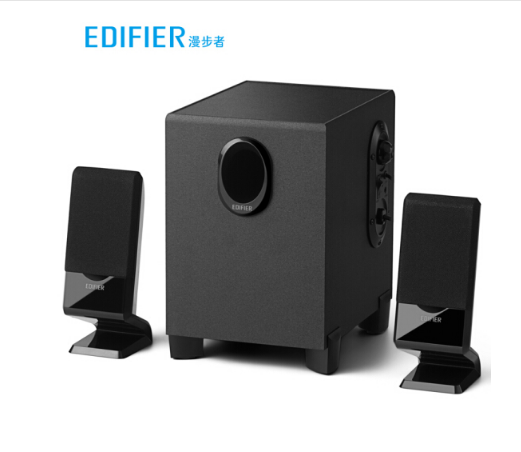 漫步者(edifier) r101v 2.1声道多媒体音箱 音响 电脑音箱 黑色
