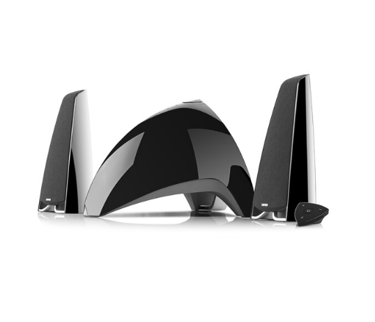 漫步者(edifier) e3360bt 时尚全功能多媒体音箱 音响 电脑音箱 黑色