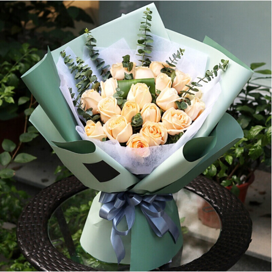极度空间 鲜花包装纸防水包花纸教师节生日礼物品包装纸礼盒diy手工纸