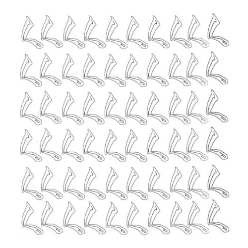 得力文笔画训练空心字帖练习练字纸毛笔书法