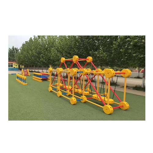 佰尔斯感统训练器材益智玩具户外攀爬架拼装万能工匠622件套装
