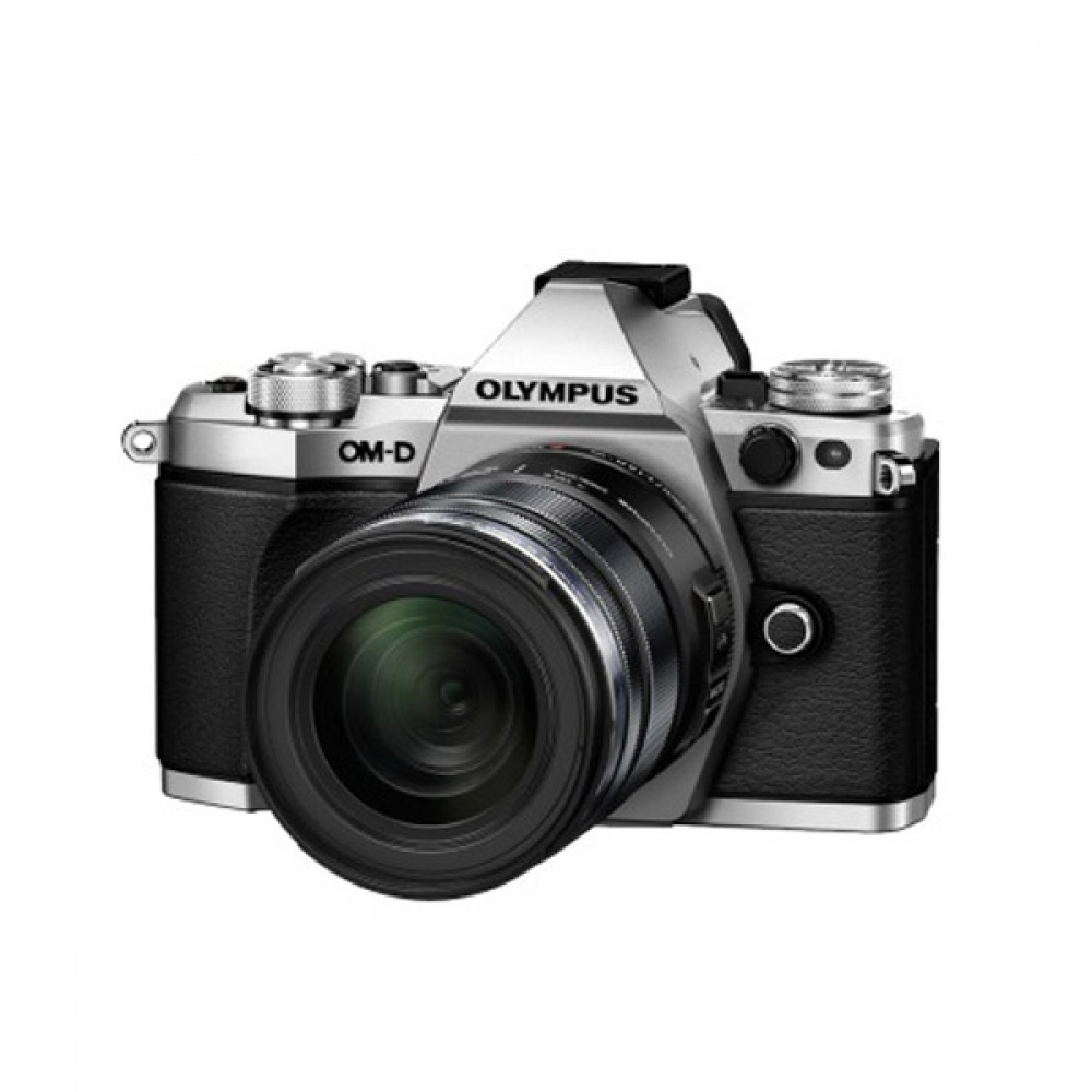 奥林巴斯(olympus)e-m5 markii(12-50mm黑色) 微型单电套机 银色(1610