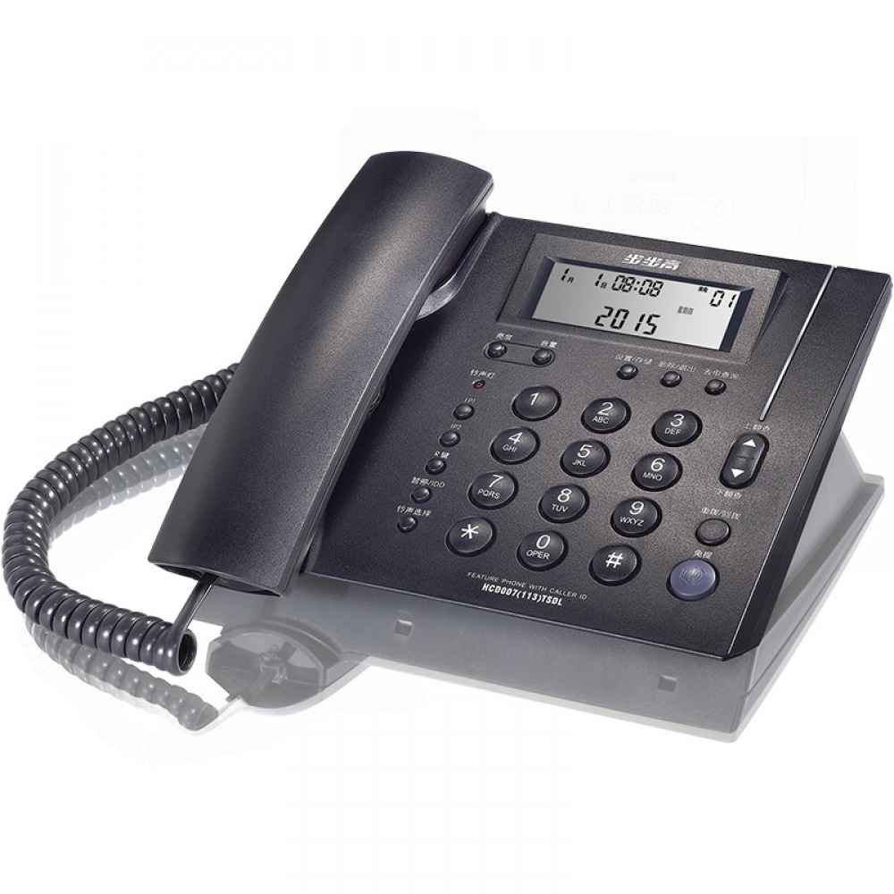 步步高(bbk)hcd113 固定电话机 免电池座机 欧式风格